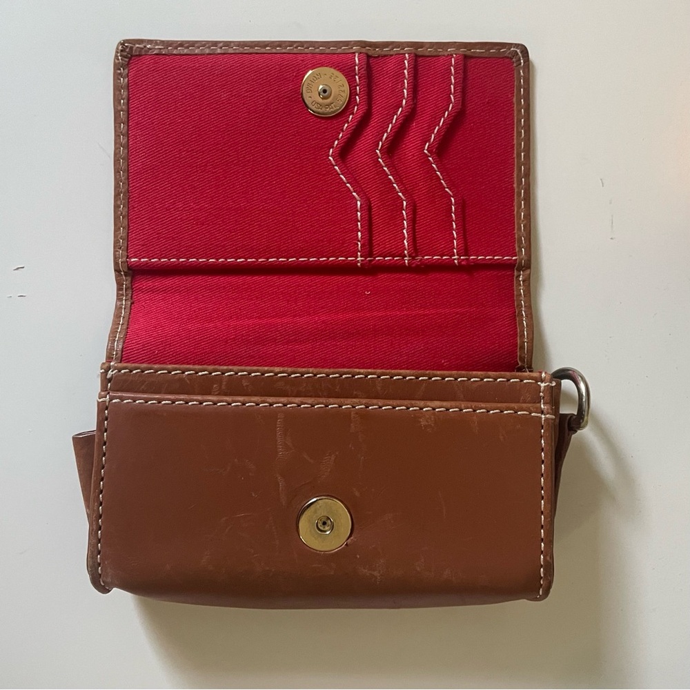 Dooney & Bourke Brown Leather Wallet
